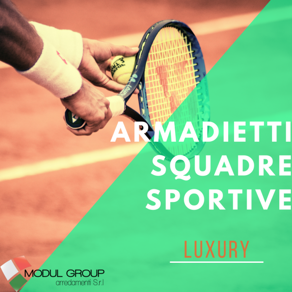 Armadietti squadre sportive Luxury